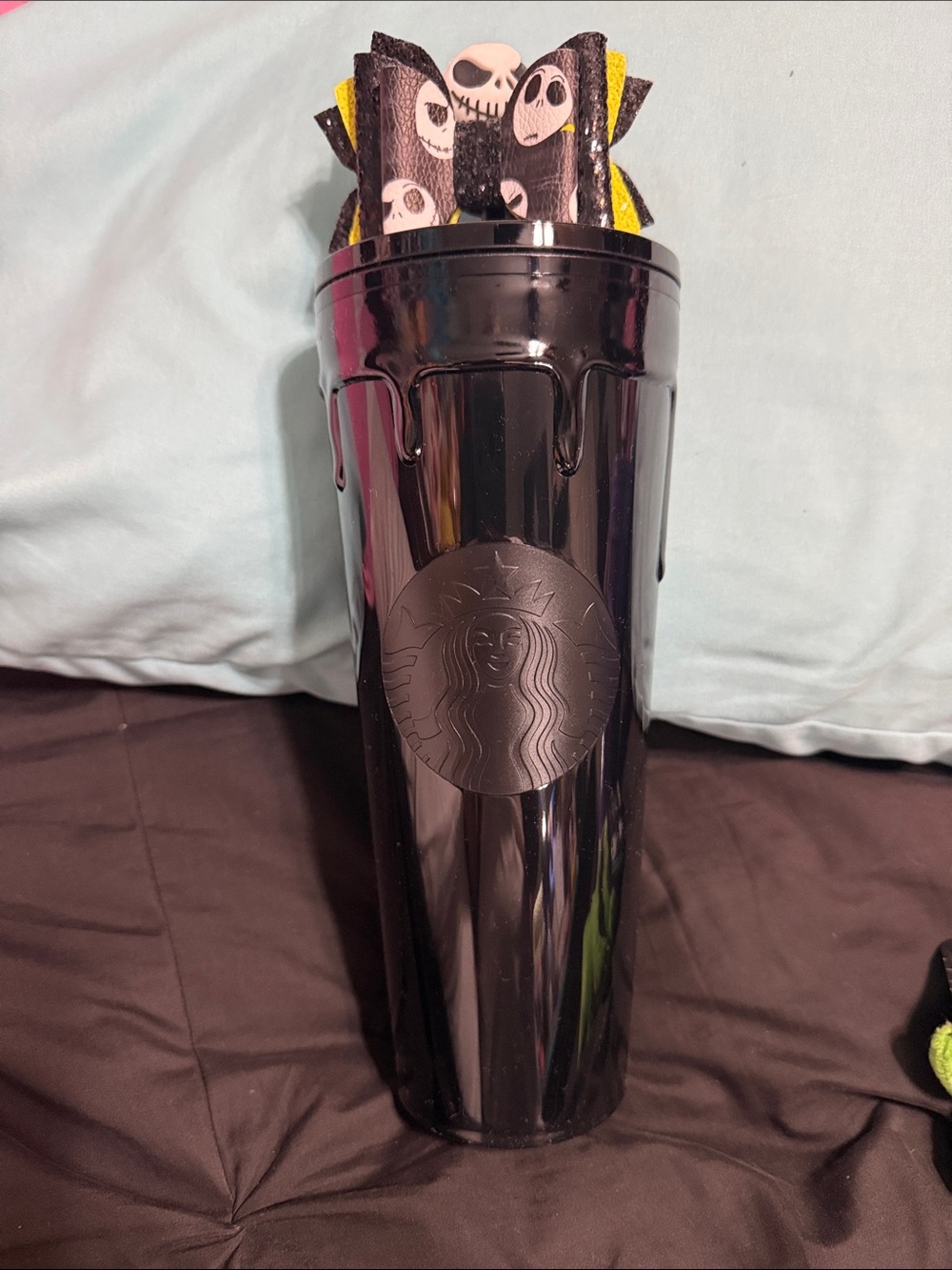 Starbucks Black Gloss Drip Tumbler